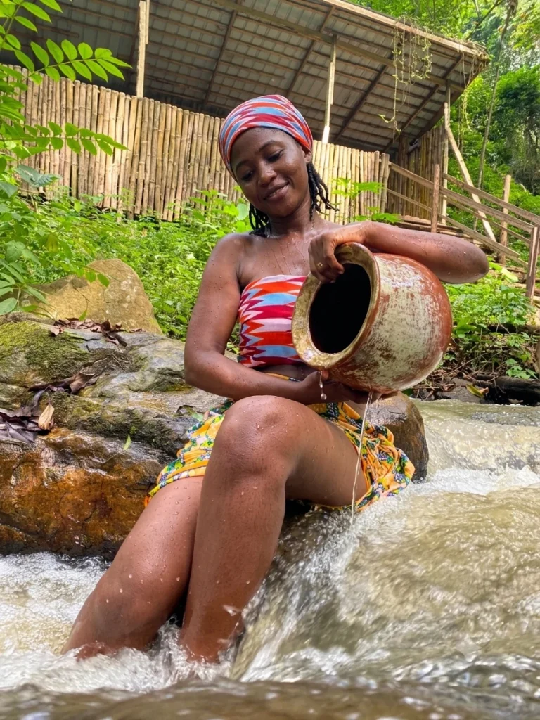 Okere District waterfall